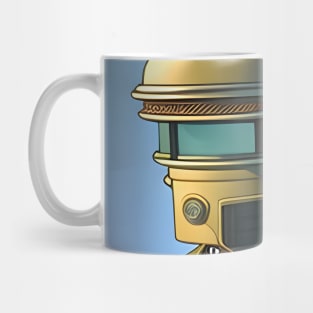 Retro robot man Mug